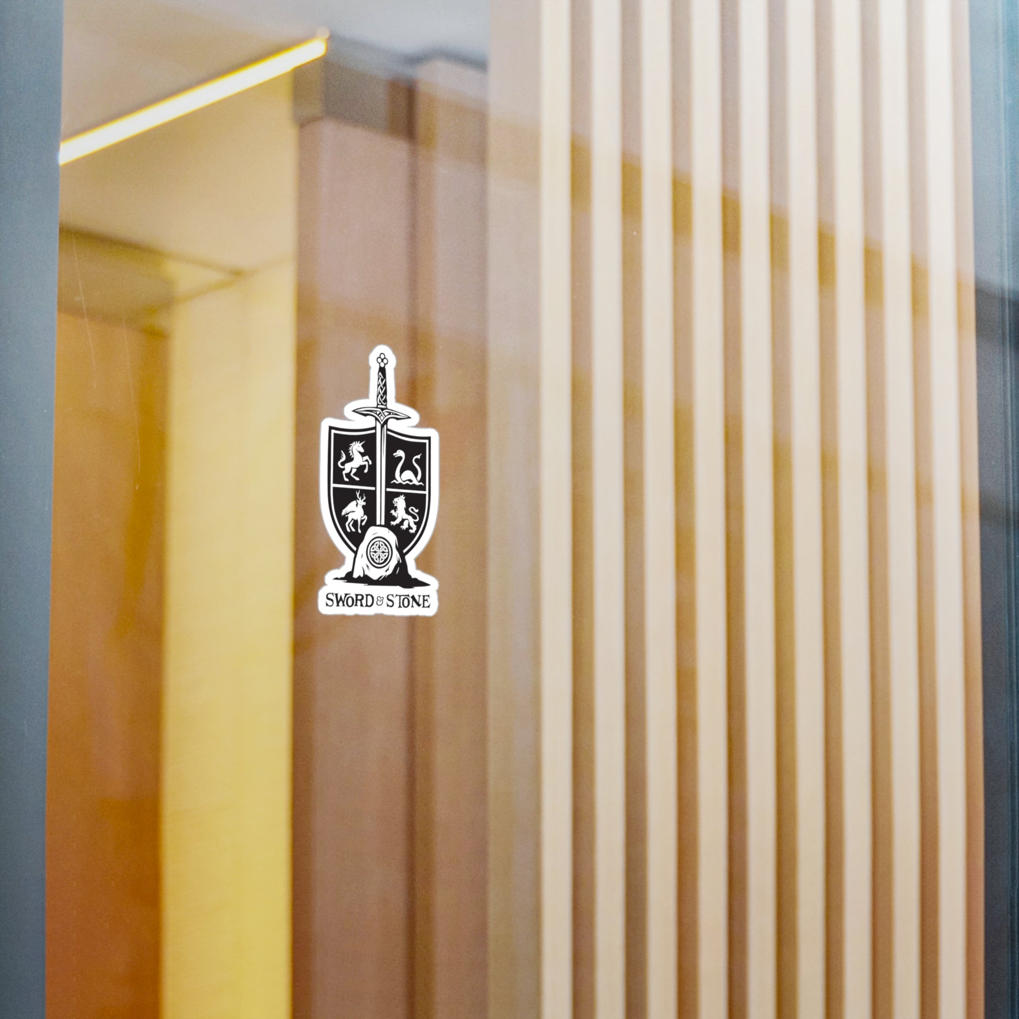 Sword & Stone Vinyl Sticker